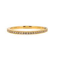 Hearts on Fire Gold Eternity Wedding Band
