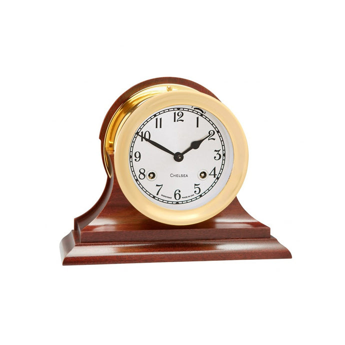 Brass Finished Shipstrike Clock