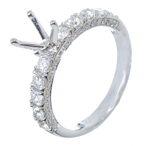 Simon G Diamond Mounting Engagement Ring