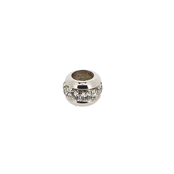 Cordova Diamond Rondel Charm