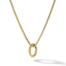 Load image into Gallery viewer, Cable Amulet Holder in 18K Yellow Gold
