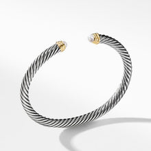 Load image into Gallery viewer, Cable Classics Bracelet with Pearls and Gold
