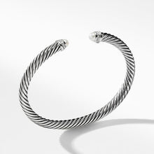 Load image into Gallery viewer, Cable Classics Collection Bracelet with Pearls and Diamonds
