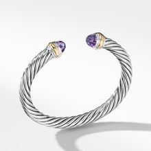 Load image into Gallery viewer, Bracelet with Amethyst and 14K Gold
