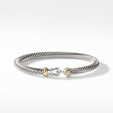 Load image into Gallery viewer, Cable Buckle Bracelet with Gold
