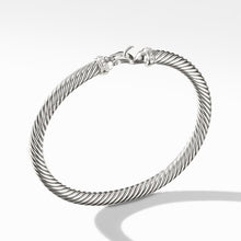 Load image into Gallery viewer, Cable Buckle Bracelet with Diamonds
