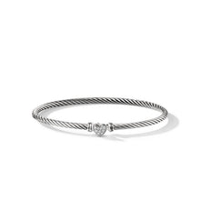 Load image into Gallery viewer, Cable Collectibles Heart Bracelet with Diamonds
