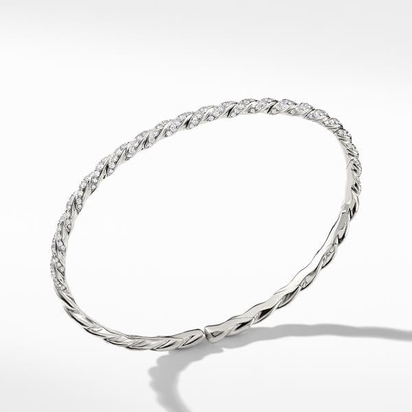Paveflex Bracelet in 18K White Gold with Diamonds