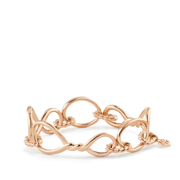 Continuance Chain Bracelet in 18K Rose Gold