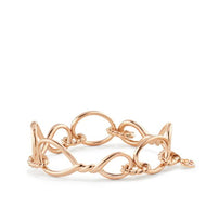 Continuance Chain Bracelet in 18K Rose Gold