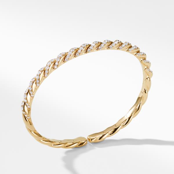 Paveflex Bracelet in 18K Gold with Diamonds
