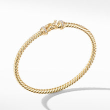 Load image into Gallery viewer, Buckle Bracelet in 18K Yellow Gold with Diamonds
