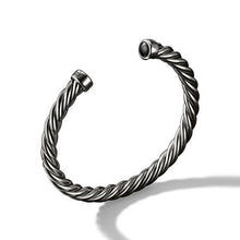 Load image into Gallery viewer, Cuff Bracelet with Black Onyx
