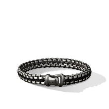 Load image into Gallery viewer, Woven Box Chain Bracelet in Black
