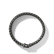 Load image into Gallery viewer, Woven Box Chain Bracelet in Black
