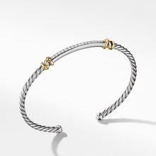 Load image into Gallery viewer, Petite Helena Two Station Wrap Bracelet with 18K Yellow Gold with Diamonds
