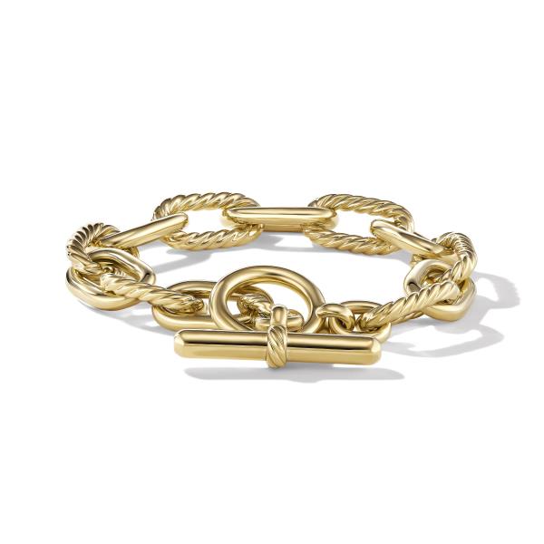 DY Madison Toggle Chain Bracelet in 18K Yellow Gold
