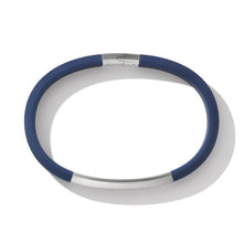 Load image into Gallery viewer, Streamline ID Blue Rubber Bracelet
