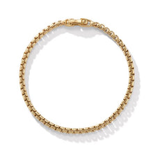 Load image into Gallery viewer, Box Chain Bracelet in 18K Yellow Gold
