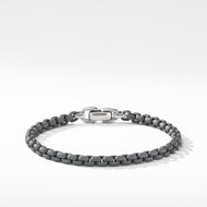 Box Chain Bracelet in Grey