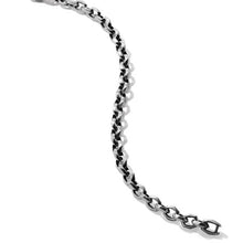 Load image into Gallery viewer, Torqued Faceted Chain Link Bracelet
