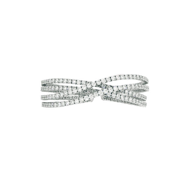 Royal Collection 4 Row Flexible Diamond Bracelet