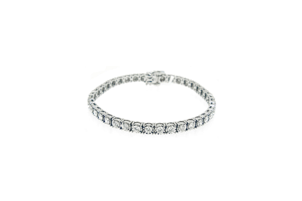 Royal Collection Tennis Diamond Bracelet