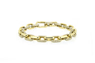 Royal Collection Diamond Paperclip Bracelet