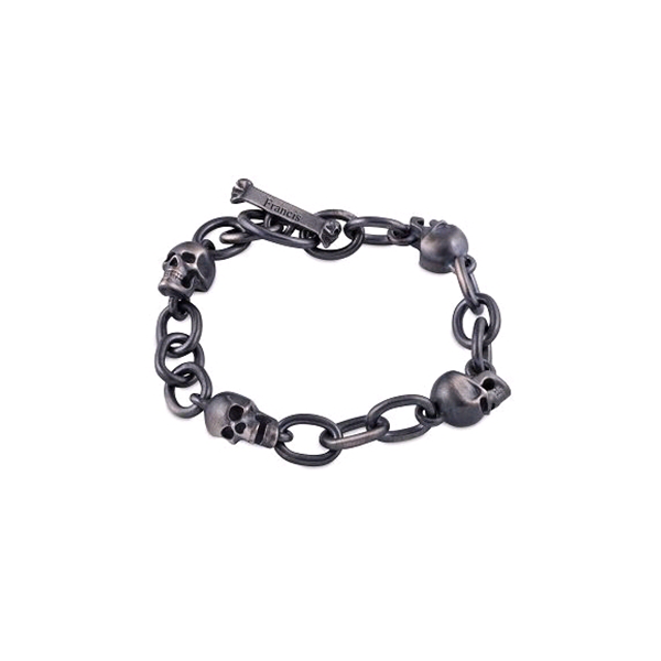 Deakin & Francis Skull Link Bracelet Royal Jewelers