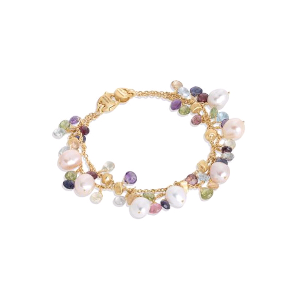 Marco Bicego Paradise Mixed Stones and Pearl Bracelet