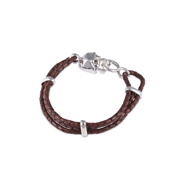 Deakin & Francis 2 Row Leather Bracelet