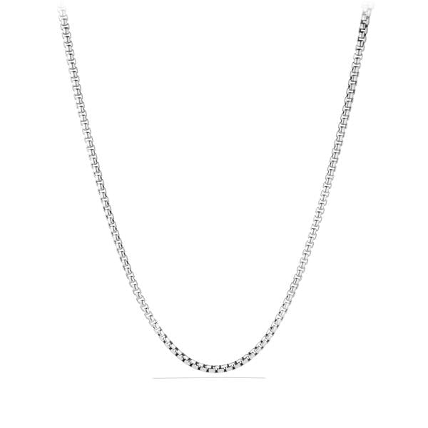 Box Chain Necklace, 5.2mm, 22