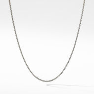 Box Chain Necklace with Gold