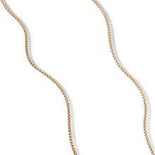 Load image into Gallery viewer, Box Chain Necklace in 18K Yellow Gold, 1.7mm
