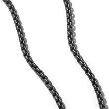 Load image into Gallery viewer, Box Chain Necklace in Stainless Steel and Sterling Silver, 5mm
