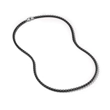 Load image into Gallery viewer, Box Chain Necklace in Stainless Steel and Sterling Silver, 5mm
