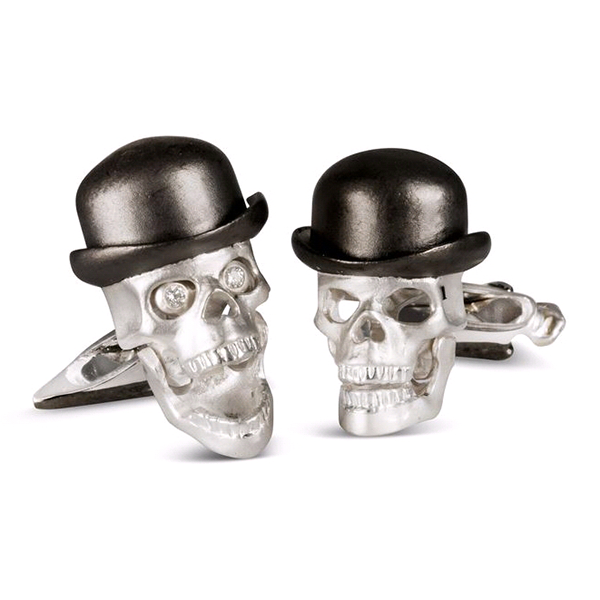 DEAKIN & FRANCIS スカル カフ リンクス 新品同様 激安価格 Deakin & Francis Skull Cufflinks – Royal Jewelers