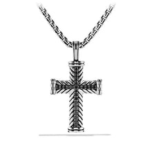 Load image into Gallery viewer, Chevron Cross with Black Diamonds
