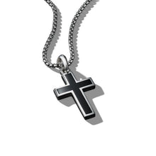 Load image into Gallery viewer, Cross with Black Onyx
