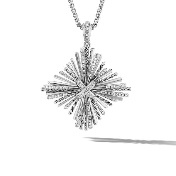 Angelika Maltese Pendant with Pave Diamonds