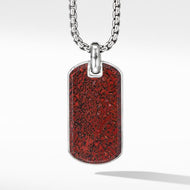 Streamline Tag with Red Agate