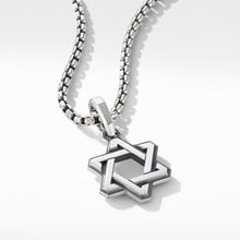 Load image into Gallery viewer, Deco Star of David Pendant
