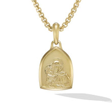Load image into Gallery viewer, St. Anthony Amulet in 18K Yellow Gold

