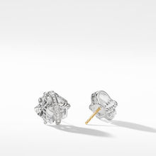 Load image into Gallery viewer, Cable Wrap Earrings with Crystal and Diamonds
