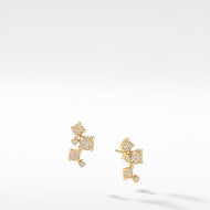 Petite Chatelaine Climber Earrings in 18K Yellow Gold with Diamonds