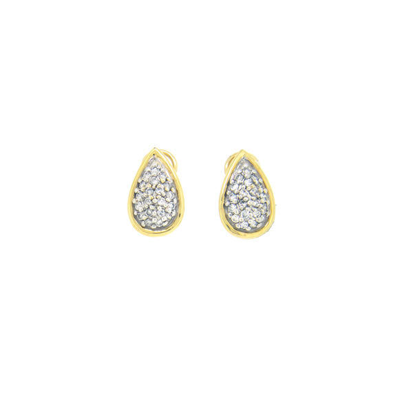 Royal Collection Diamond Tear Drop Earrings