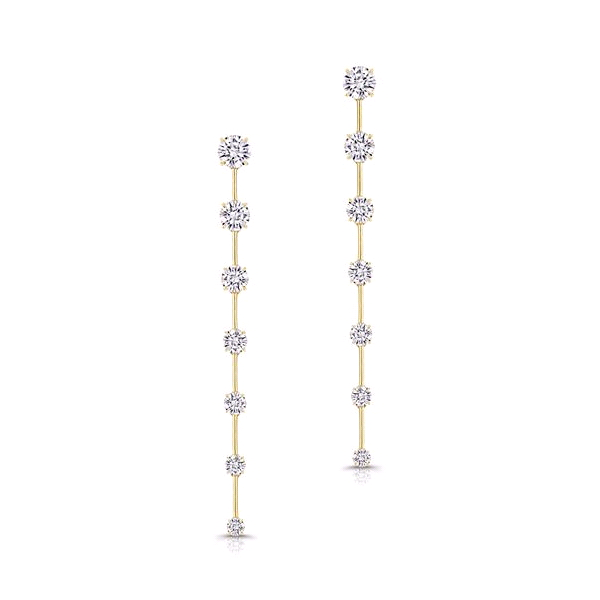 Royal Collection Diamond Drop Earrings