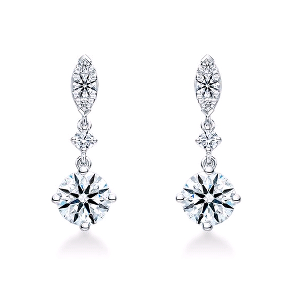 Hearts On Fire Petite Aerial Drop Earrings