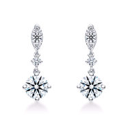 Hearts On Fire Petite Aerial Drop Earrings
