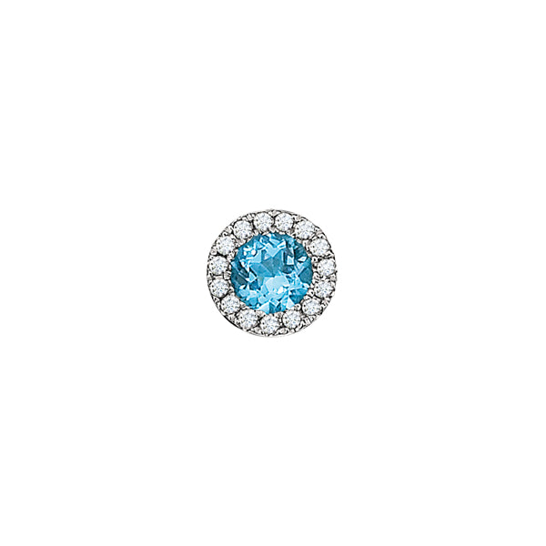 Blue Topaz Cordova Charm